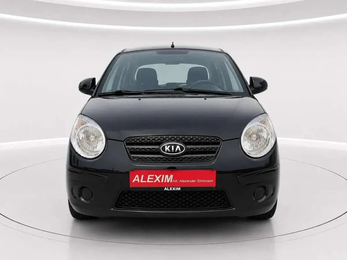 Gebraucht Kia Picanto 65 PS (47 kW) 2009 Galaxy black Kleinwagen