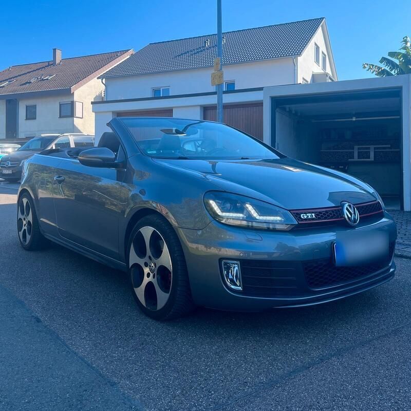 Grau Gebraucht 2012 VW Golf Cabriolet GTI Cabrio | 16.999 € (Etwas zu teuer) - Bild 1/4