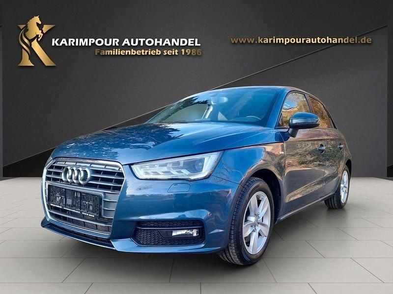 Blau Gebraucht 2016 Audi A1 Sportback Ambiente Kleinwagen | 11.890 € (Fairer Preis) - Bild 1/4