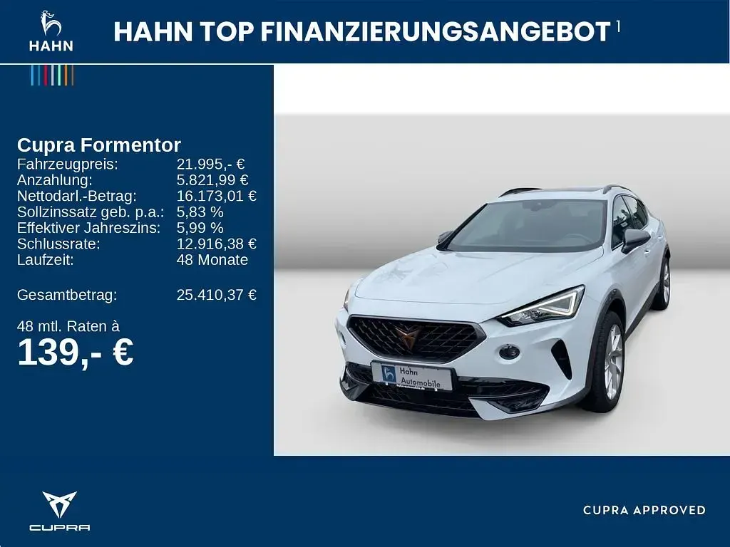 Używany Cupra Formentor 150 KM (110 kW) 2023 Biały SUV
