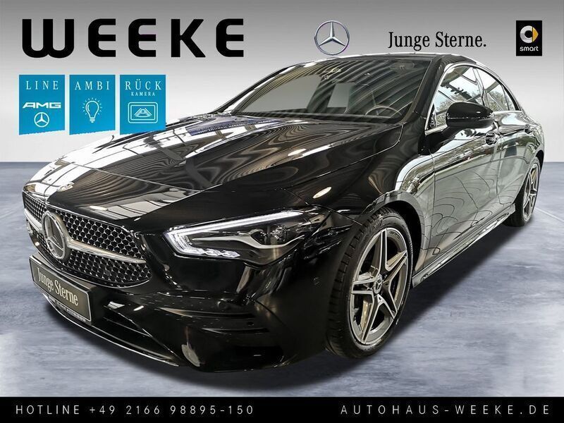 Schwarz Gebraucht 2024 Mercedes CLA180 Advanced Plus Limousine | 33.329 € (Fairer Preis) - Bild 1/4