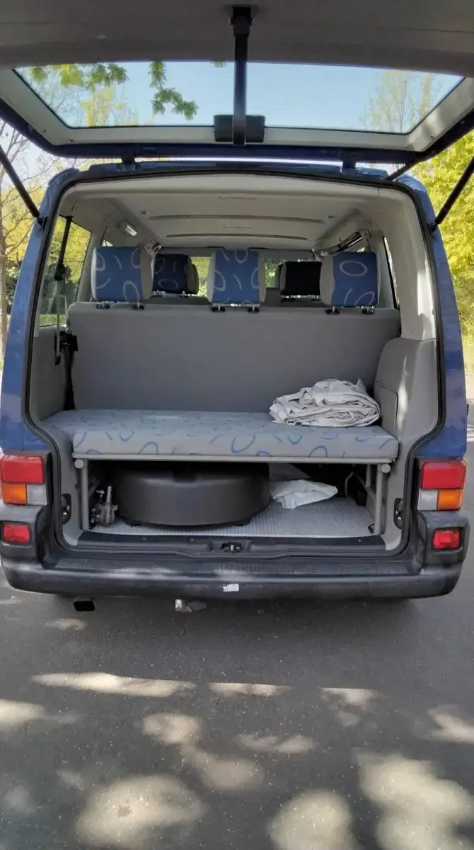 Gebraucht VW Multivan 116 PS (85 kW) 2001 Blau Van / Kleinbus