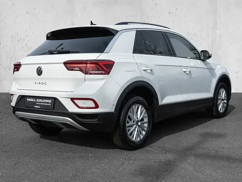 Gebraucht VW T-Roc Life 110 PS (80 kW) 2023 Pure white SUV