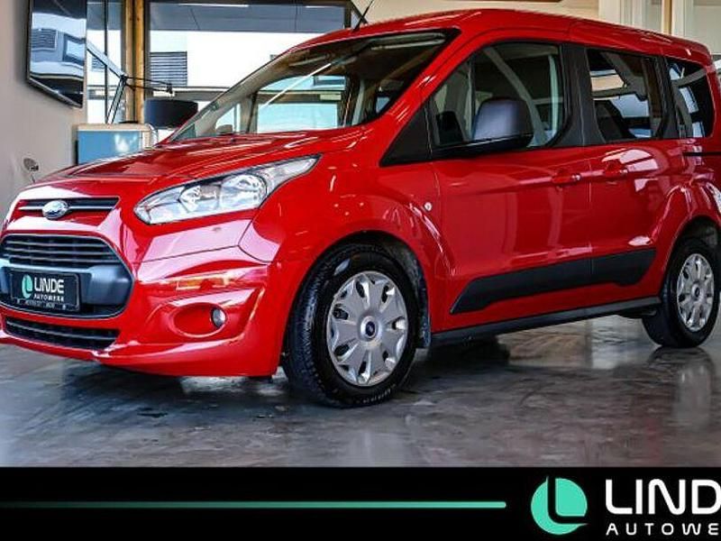 Rot Gebraucht 2014 Ford Tourneo Connect Trend Van / Kleinbus | 15.990 € (Teuer) - Bild 1/4
