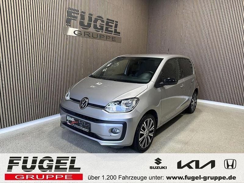 Silber Gebraucht 2021 VW up! Active Kleinwagen | 10.999 € (Guter Preis) - Bild 1/4