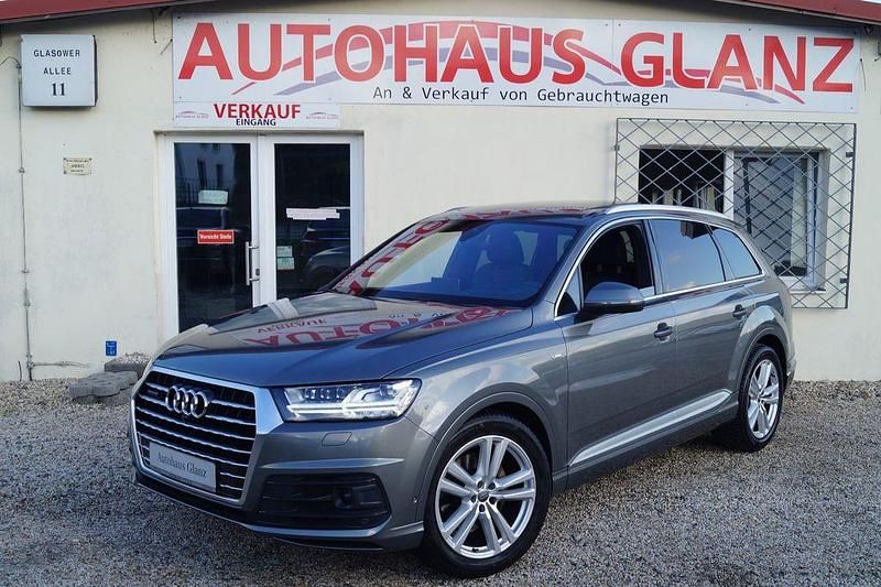 Grau Gebraucht 2016 Audi Q7 S-Line SUV | 34.999 € (Fairer Preis) - Bild 1/4