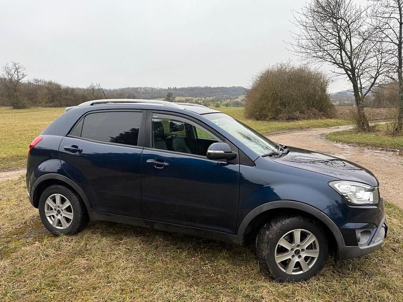 Gebraucht Ssangyong (KGM) Korando Sapphire 178 PS (130 kW) 2016 Blau SUV