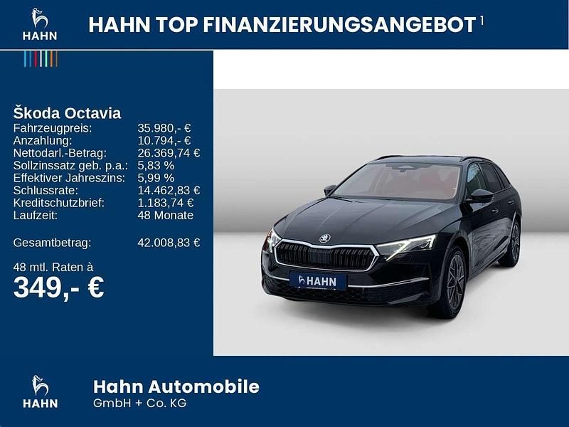 Gebraucht Skoda Octavia 150 PS (110 kW) 2026 Schwarz Kombi