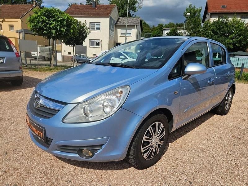 Blau Gebraucht 2006 Opel Corsa Edition Limousine | 3.590 € (Fairer Preis) - Bild 1/2