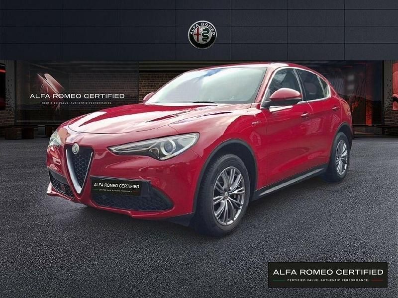 Rot Gebraucht 2021 Alfa Romeo Stelvio Super SUV | 29.780 € (Guter Preis) - Bild 1/4