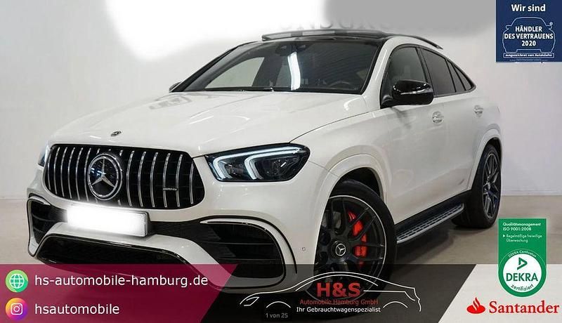 Diamantweiss lack Gebraucht 2021 Mercedes GLE63 AMG AMG Coupé | 99.000 € (Superpreis) - Bild 1/4