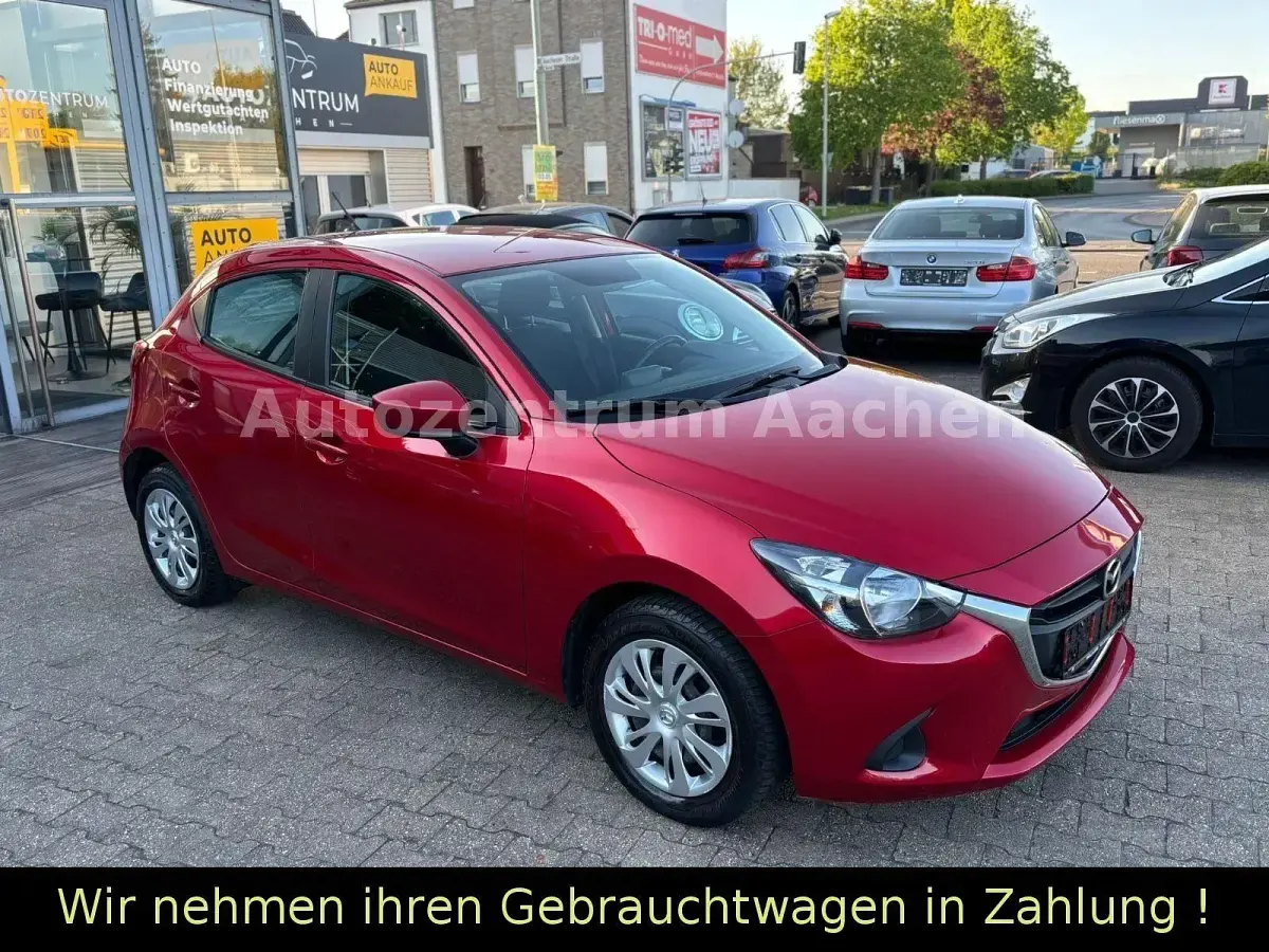 Brugt Mazda 2 Prime-Line 75 HK (55 kW) 2015 Rød Hatchback