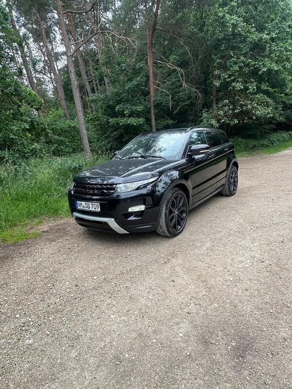 Schwarz Gebraucht 2013 Land Rover Range Rover evoque SUV | 10.800 € (Etwas zu teuer) - Bild 1/4