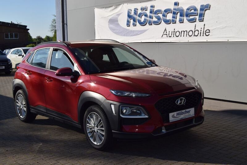 Rot Gebraucht 2020 Hyundai Kona Style SUV | 17.950 € (Fairer Preis) - Bild 1/4