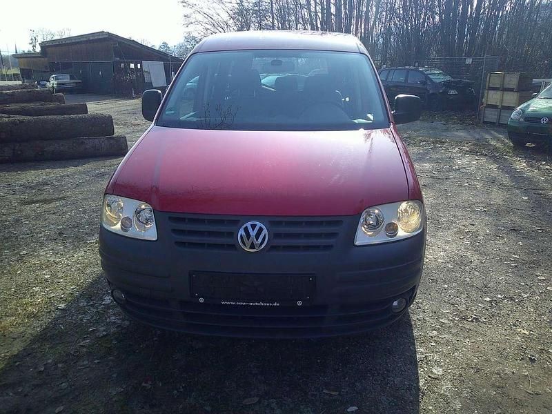 Gebraucht VW Caddy Team 80 PS (58 kW) 2008 Rot Van / Kleinbus