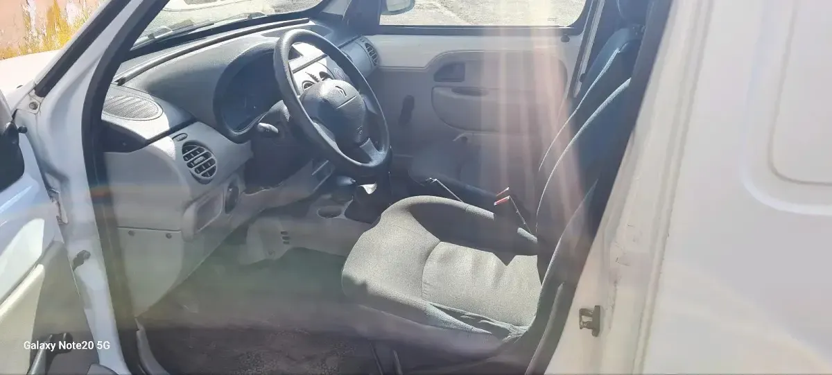 Gebraucht Renault Kangoo 68 PS (50 kW) 2007 Weiß Van / Kleinbus