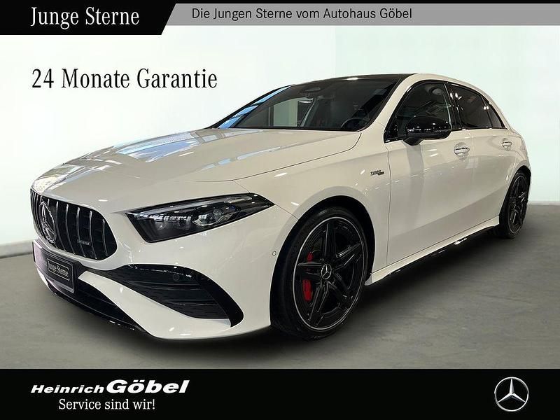 Weiß Gebraucht 2024 Mercedes A35 AMG Night Limousine | 49.990 € (Teuer) - Bild 1/4