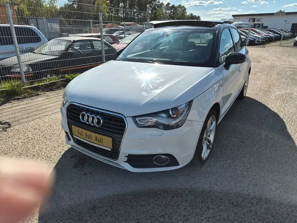Gebraucht Audi A1 Sportback S-Line 140 PS (102 kW) 2014 Weiß Kleinwagen