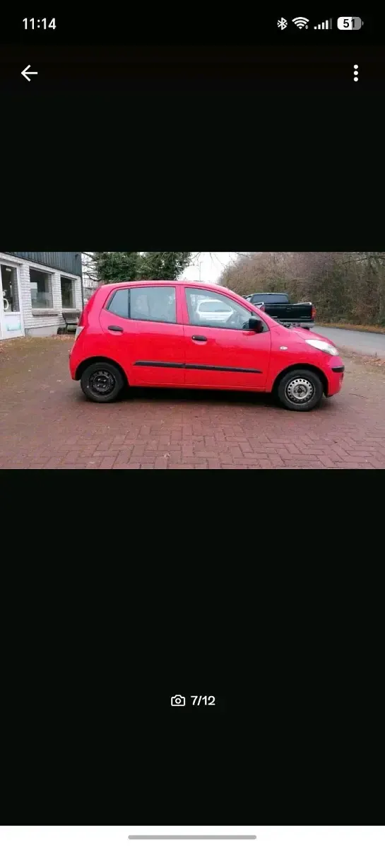 Gebraucht Hyundai i10 67 PS (49 kW) 2009 Rot Kleinwagen