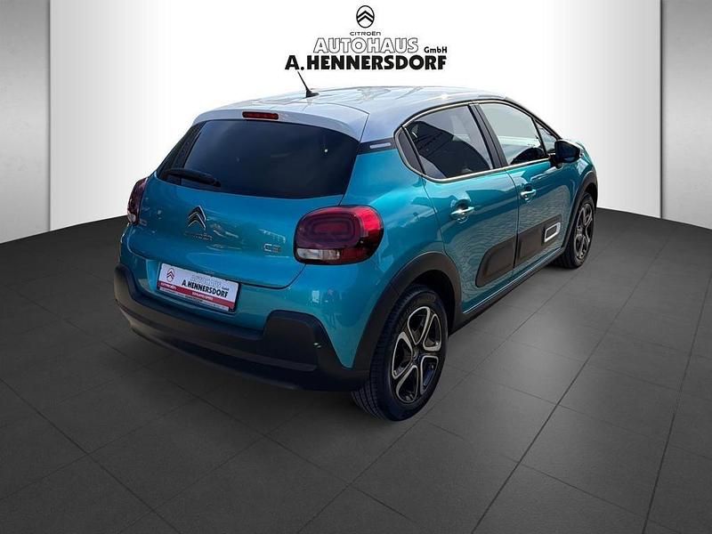 Gebraucht Citroën C3 Feel 83 PS (61 kW) 2022 Spring blue metallic Kleinwagen