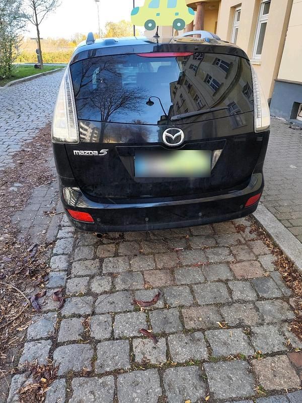 Gebraucht Mazda 5 116 PS (85 kW) 2010 Schwarz Van / Kleinbus