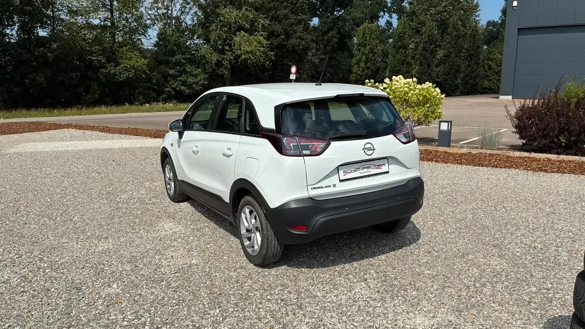 Gebraucht Opel Crossland X Edition 82 PS (60 kW) 2019 Weiß SUV