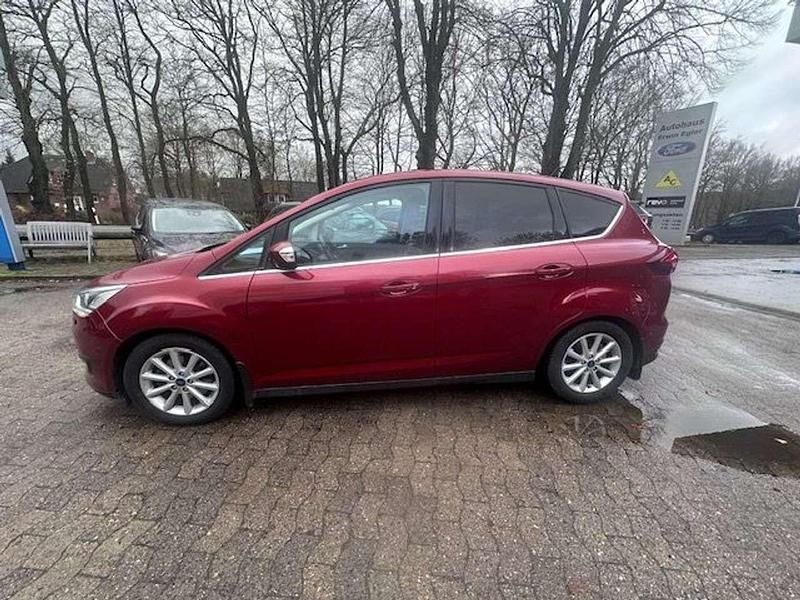 Gebraucht Ford C-MAX Titanium 182 PS (133 kW) 2015 Cranberryrot metallic Van / Kleinbus