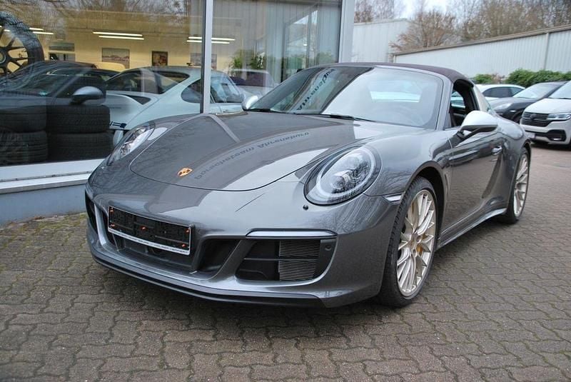 Grau Gebraucht 2019 Porsche 911 Targa 4 Edition Cabrio | 182.000 € - Bild 1/4