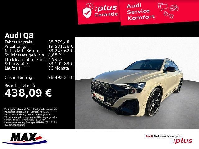Vikunjabeige metallic Gebraucht 2025 Audi Q8 Ambiente SUV | 88.779 € - Bild 1/3