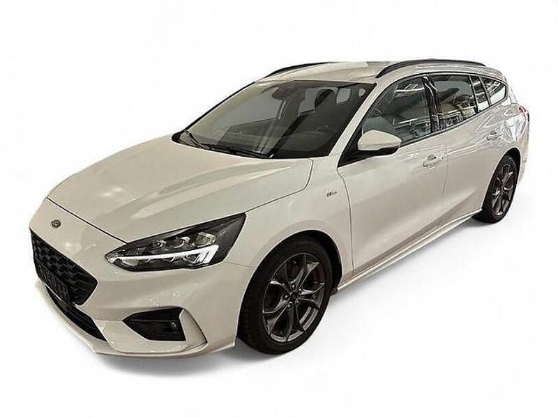 Gebraucht Ford Focus ST-Line 120 PS (88 kW) 2021 Weiß Kombi