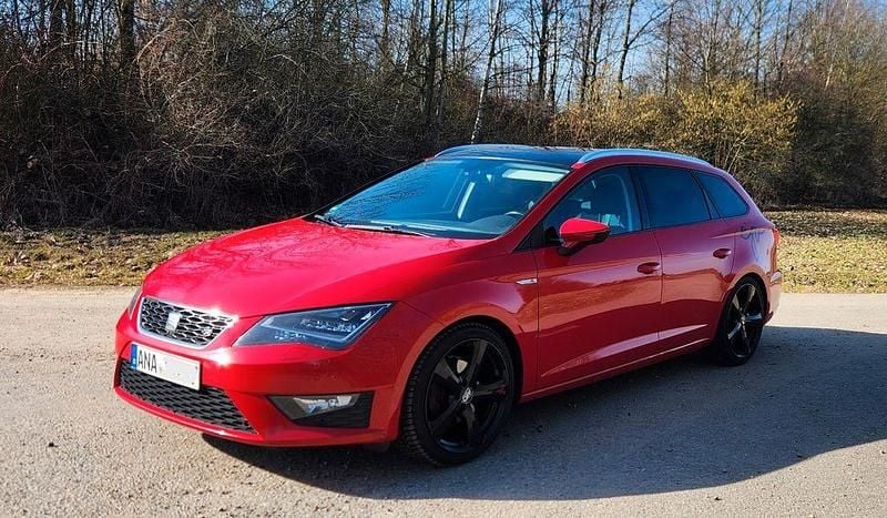 Gebraucht Seat Leon ST FR 125 PS (91 kW) 2017 Rot Kombi