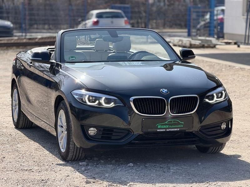 Gebraucht BMW 218 Advantage 136 PS (100 kW) 2018 Schwarz Cabrio