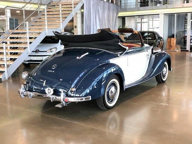 Gebraucht Mercedes A170 52 PS (38 kW) 1950 Blau/weiß[blau] Cabrio