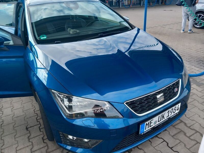 Blau Gebraucht 2014 Seat Leon ST FR Kombi | 8.199 € (Fairer Preis) - Bild 1/4