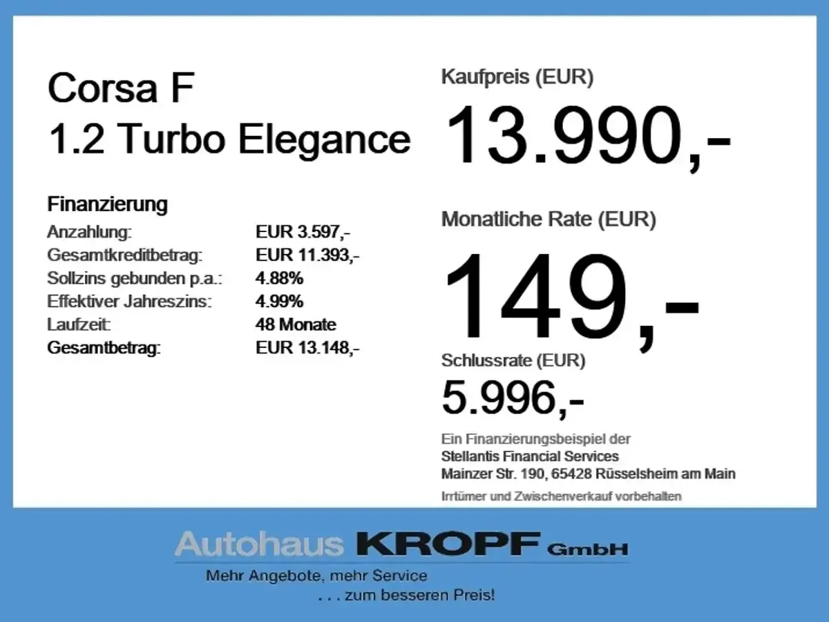 Usata Opel Corsa Elegance 101 CV (74 kW) 2023 Arancione Utilitaria