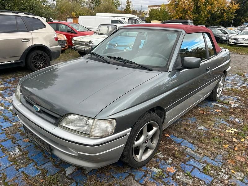 Grau Gebraucht 1992 Ford Escort Cabriolet Cabrio | 999 € - Bild 1/4