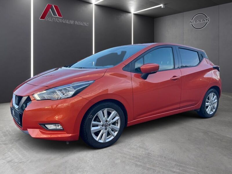 Orange Gebraucht 2020 Nissan Micra N-Connecta Kleinwagen | 12.490 € (Fairer Preis) - Bild 1/2