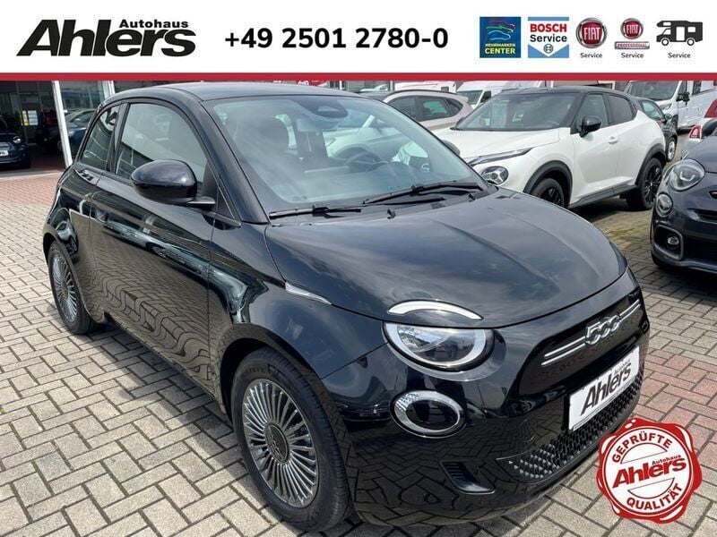 Schwarz Gebraucht 2022 Fiat 500e Icon Kleinwagen | 23.490 € (Teuer) - Bild 1/4