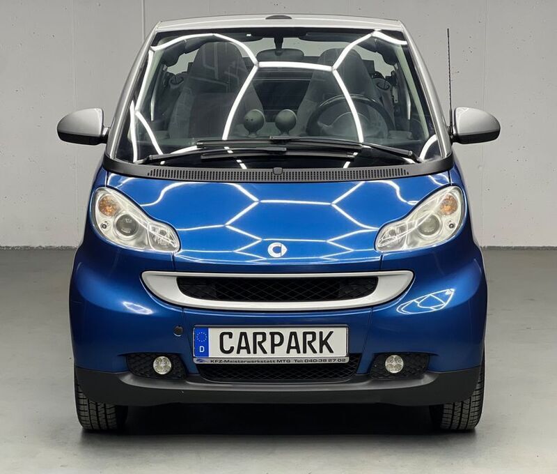 Blau Gebraucht 2008 Smart ForTwo Cabrio Cabrio | 4.990 € (Fairer Preis) - Bild 1/4