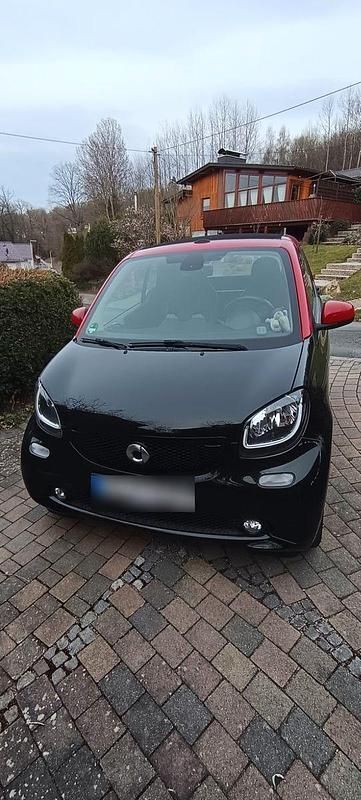 Gebraucht Smart ForTwo Cabrio Passion 90 PS (66 kW) 2017 Schwarz Cabrio