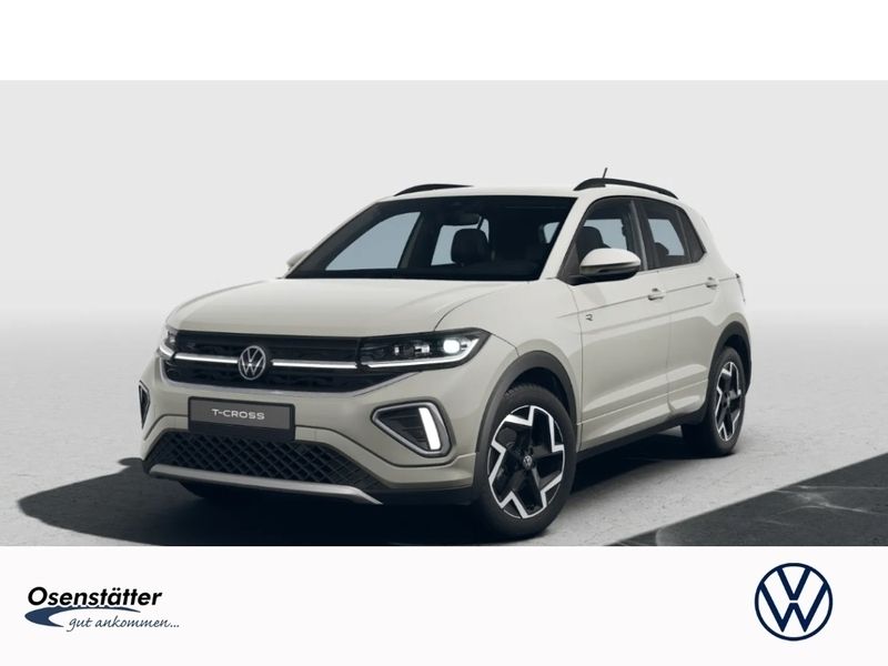 Weiss Gebraucht 2024 VW T-Cross R-line SUV | 28.480 € (Etwas zu teuer) - Bild 1/4