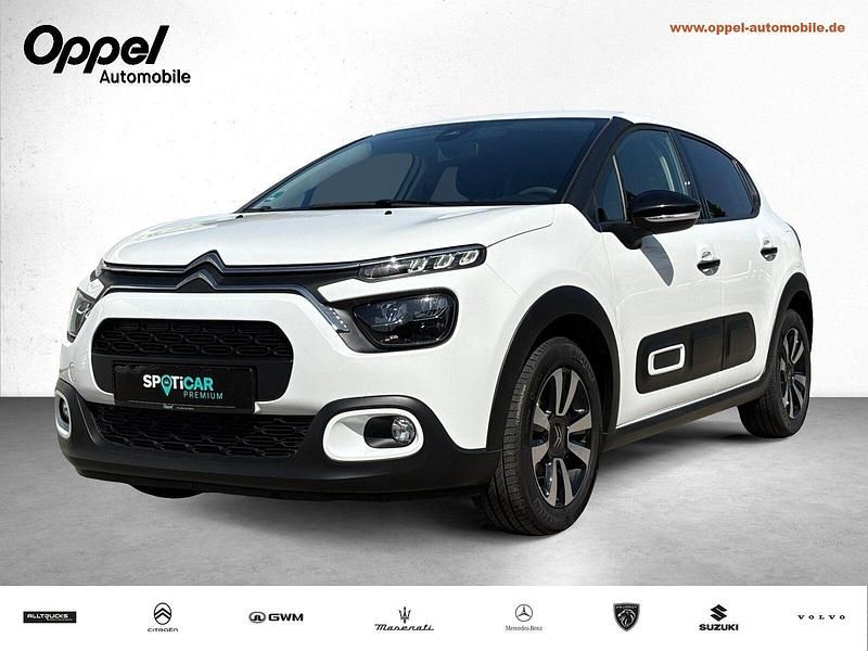 Lack weiss banquise/deckende lackierung Gebraucht 2023 Citroën C3 Shine Kleinwagen | 13.380 € (Fairer Preis) - Bild 1/3