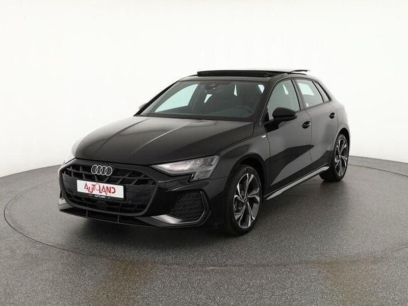 Schwarz Neu 2025 Audi A3 S-Line Limousine | 38.890 € (Guter Preis) - Bild 1/4