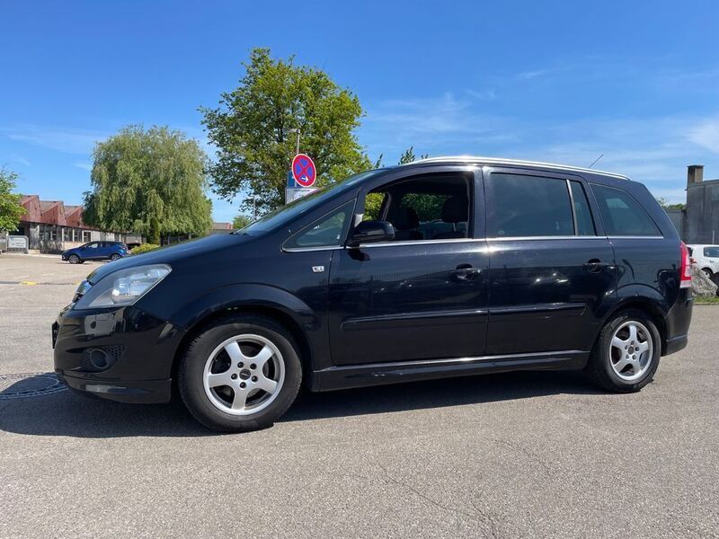 Gebraucht Opel Zafira Sport 140 PS (102 kW) 2008 Black metallic Van / Kleinbus