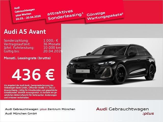 Gebraucht Audi A5 Edition .1 204 PS (150 kW) 2025 Schwarz Kombi