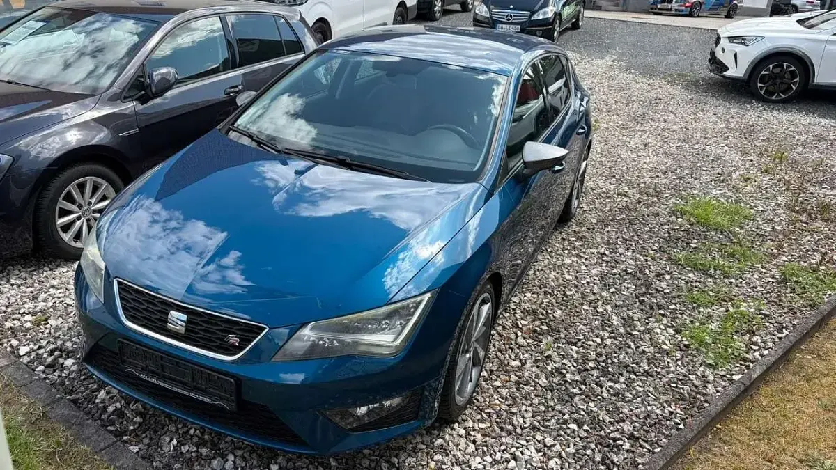 Gebraucht Seat Leon FR 179 PS (131 kW) 2013 "apolo" blau Limousine