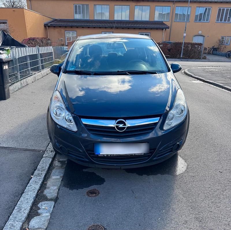 Blau Gebraucht 2005 Opel Corsa Kleinwagen | 499 € (Superpreis) - Bild 1/4