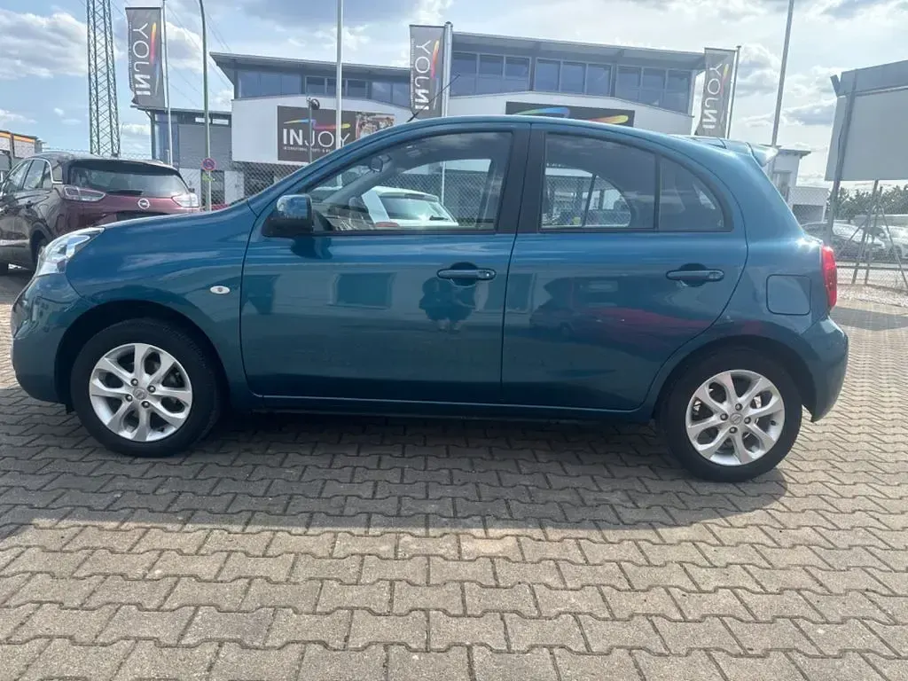 Gebraucht Nissan Micra Acenta 80 PS (58 kW) 2013 Blau Kleinwagen