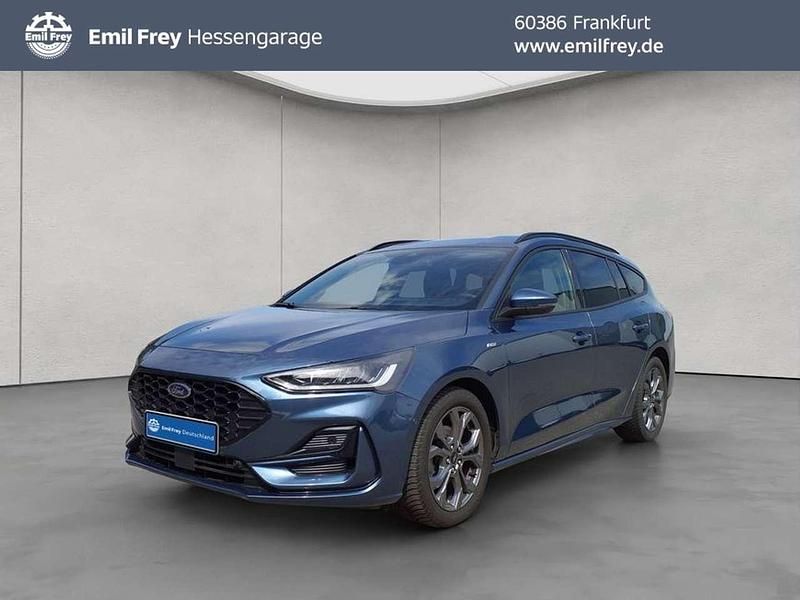 Chrome blue metallic Gebraucht 2023 Ford Focus ST-Line X Kombi | 19.950 € (Guter Preis) - Bild 1/4