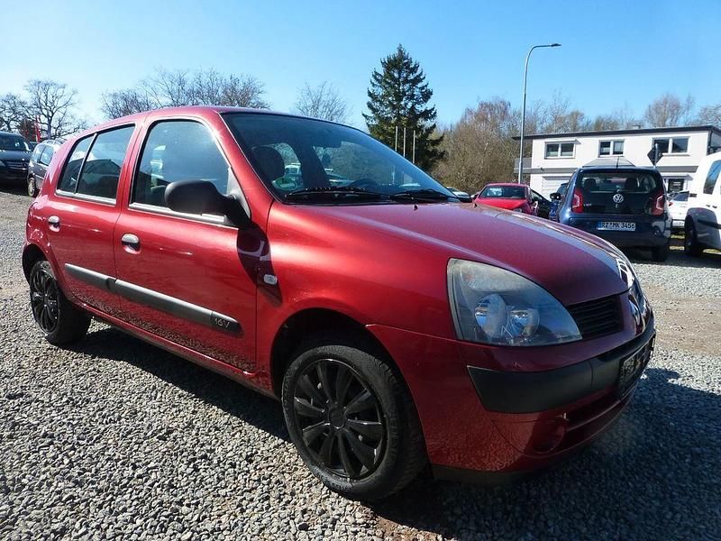 Gebraucht Renault Clio II 75 PS (55 kW) 2005 Rot Limousine